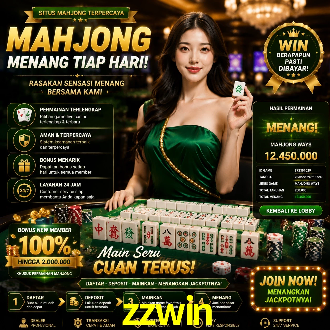 Cashback VIP zzwin - reembolso semanal